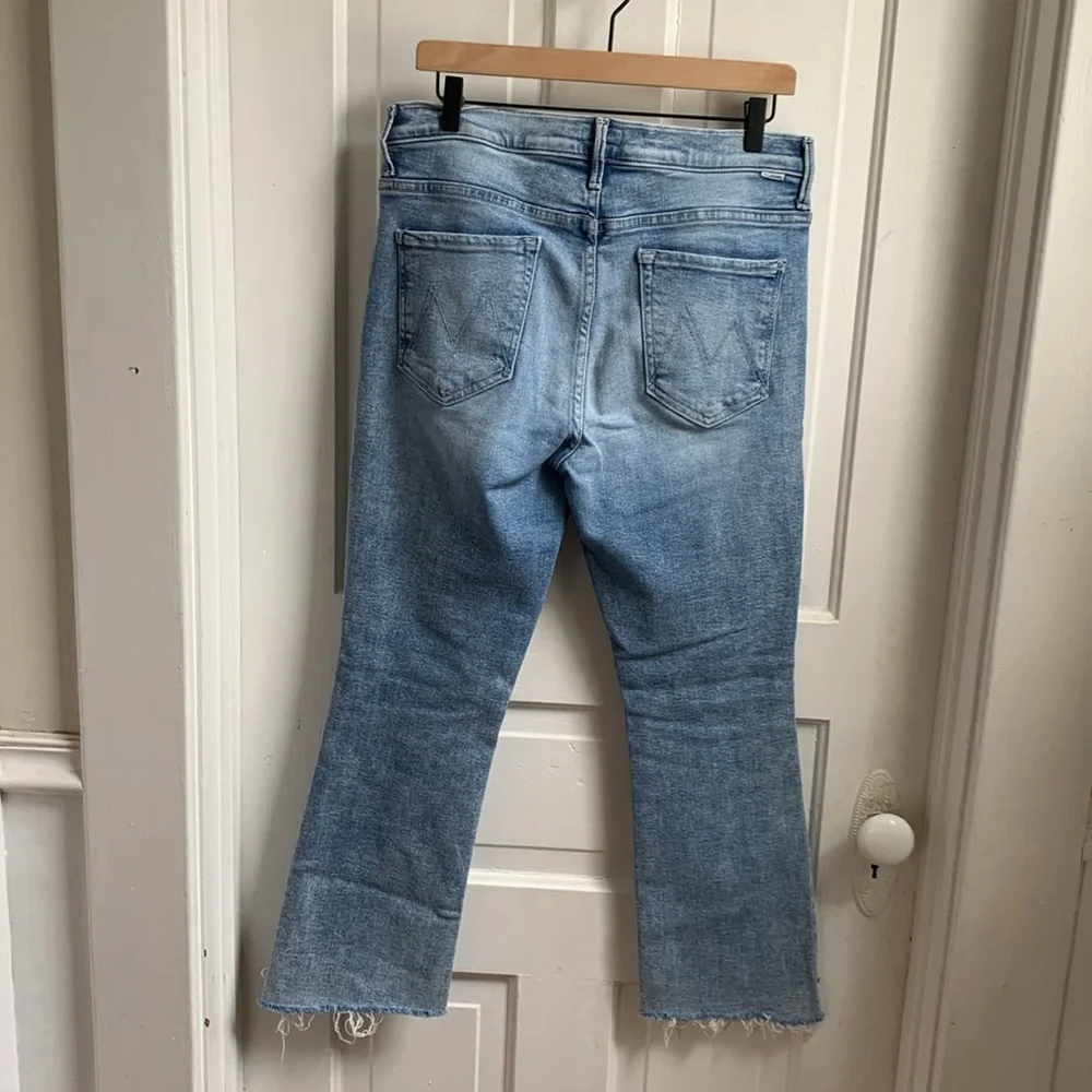 Mother The Insider Crop Step Fray Size 31 Jeans - Picture 6 of 10